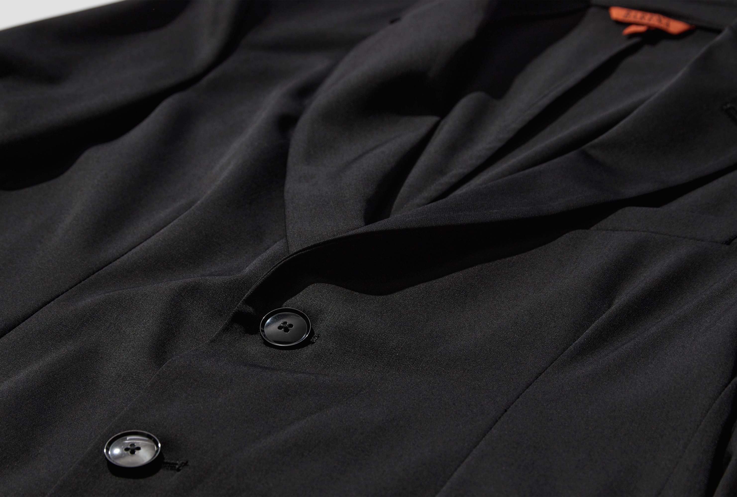 Barena Venezia Long-sleeved Suit Coat In Black