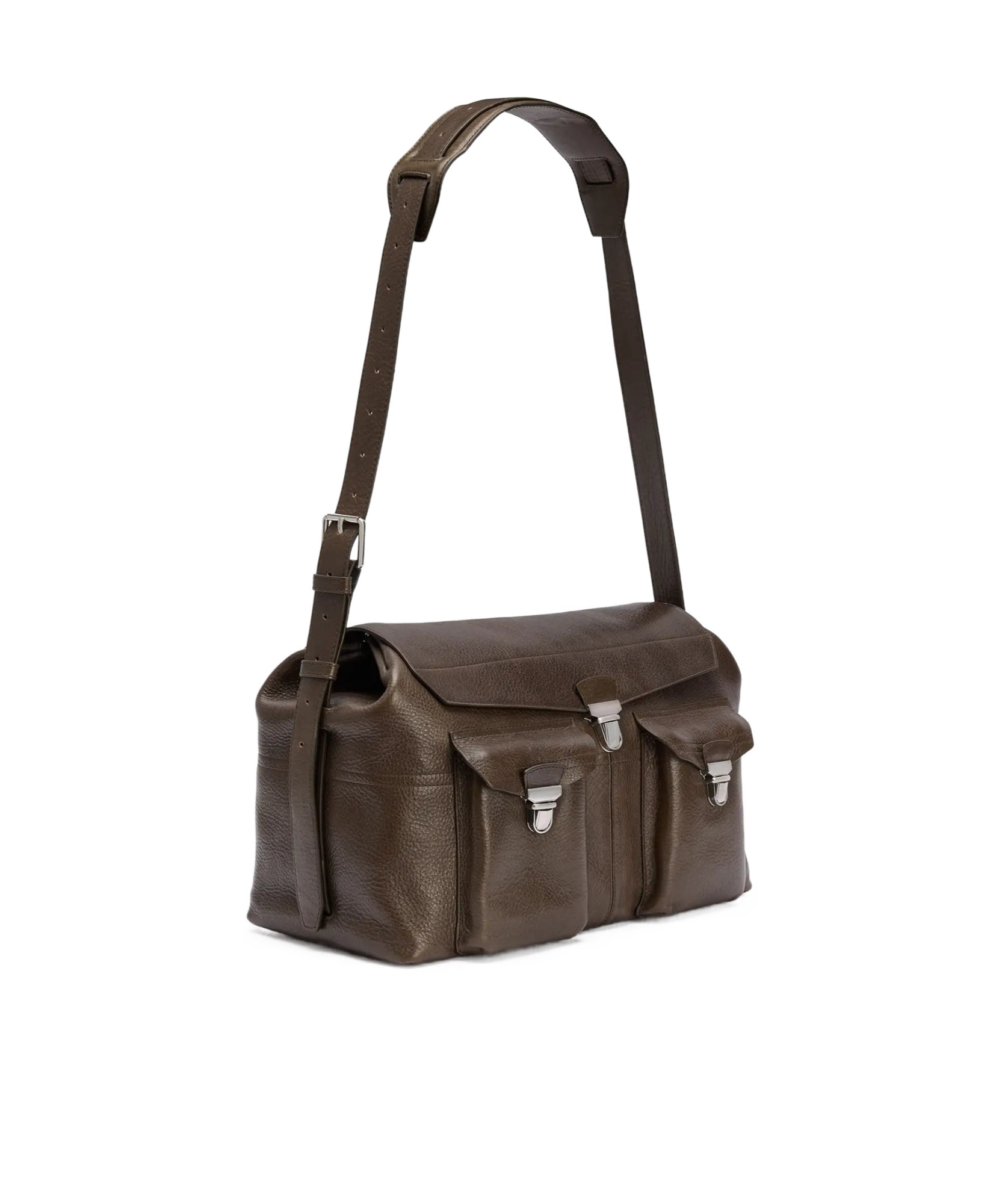 Lemaire Gear Shoulder Bag In Green