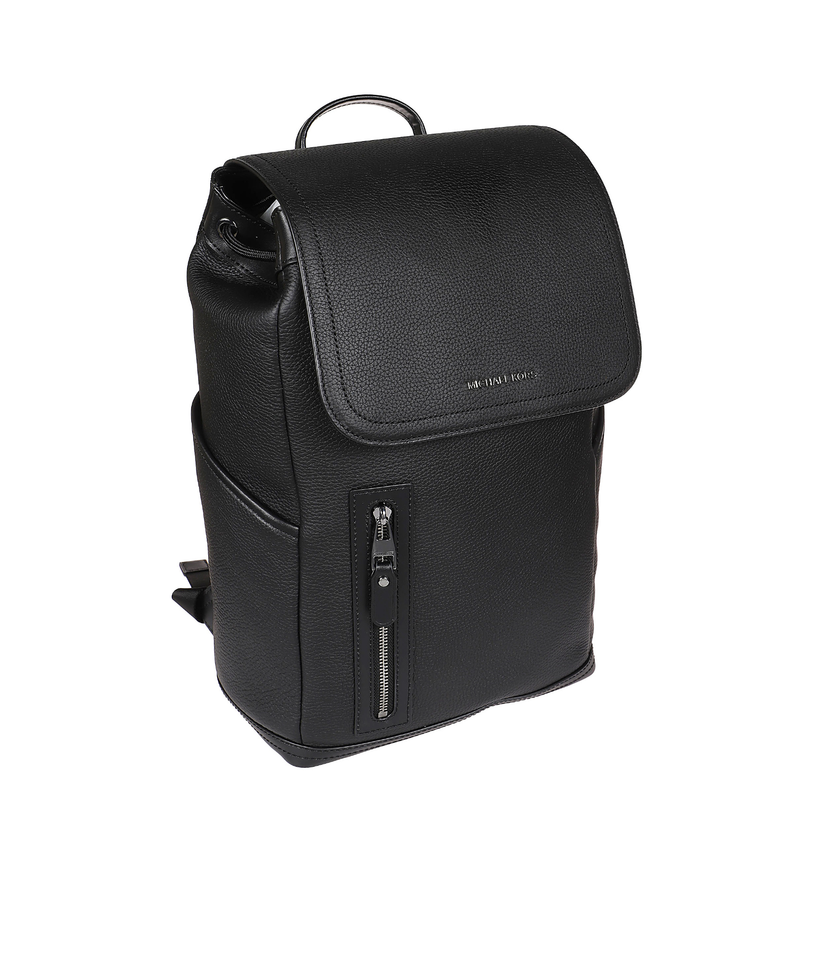 Shop Michael Kors Hudson Backpack In Black