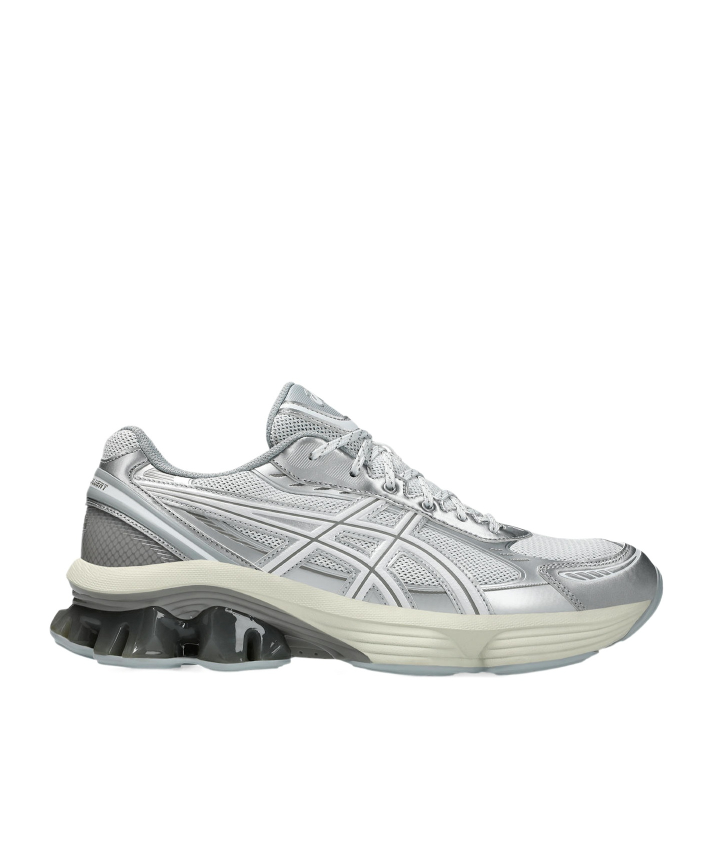 Asics Eco-conscious Sneakers With Advanced Scutoid Gel Technology In Gray
