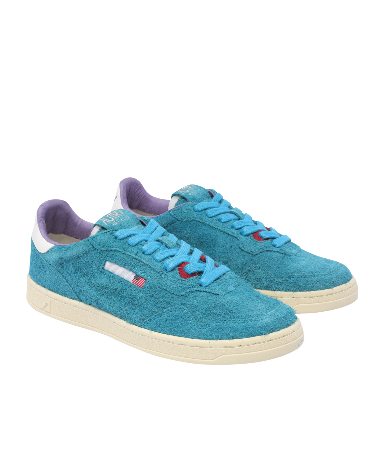 Autry Round Head Low Upper Board Shoes In Blue