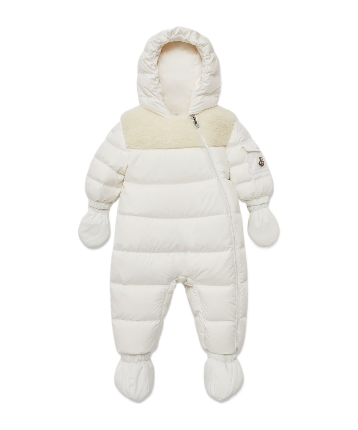 Moncler Indro One-piece Down Jacket In White