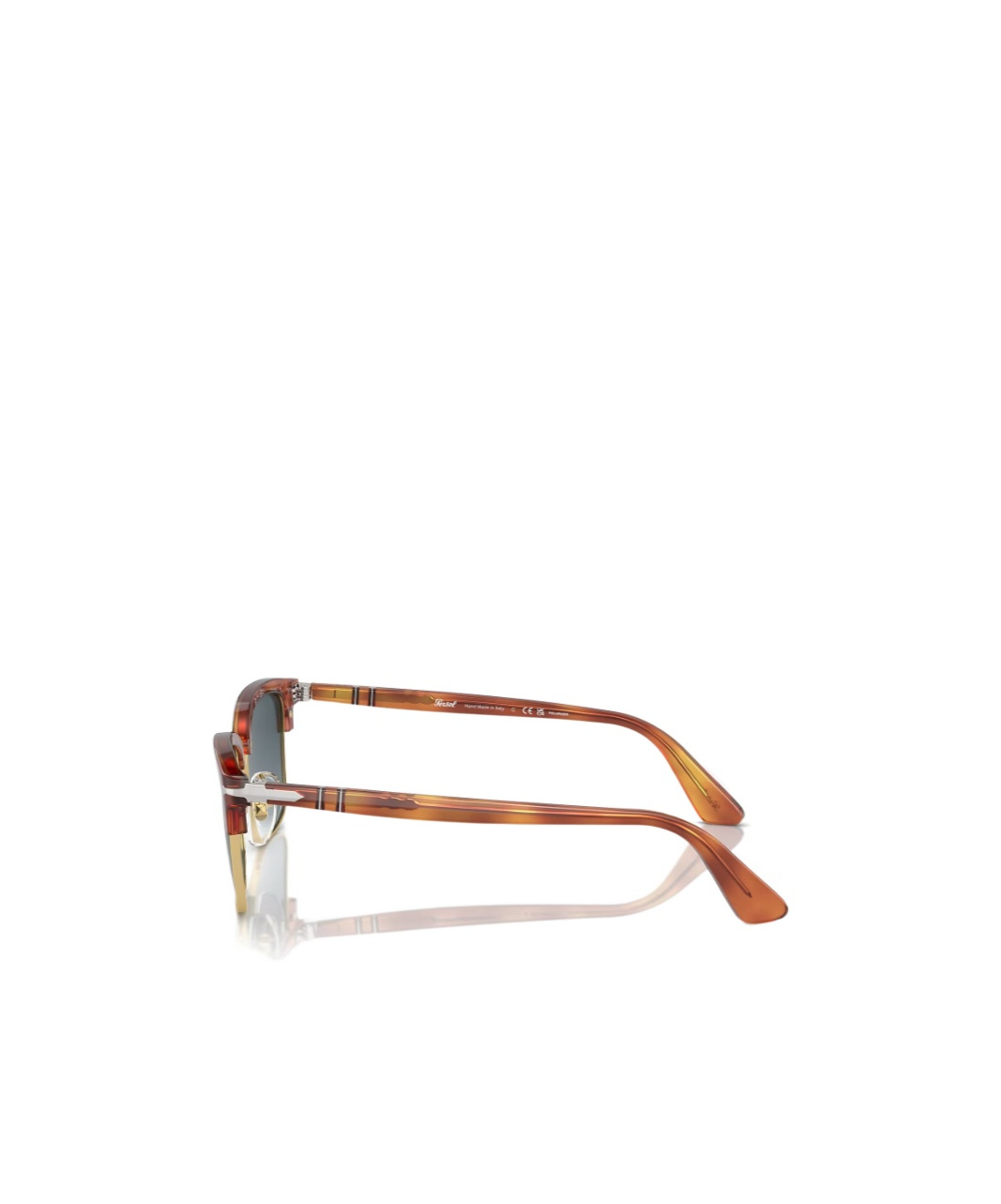 Persol Geometric Frame Sunglasses In Brown