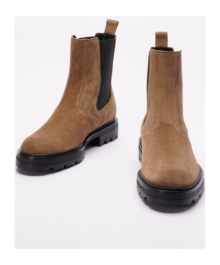 Hogan H673 Chelsea Ankle Boots In Black