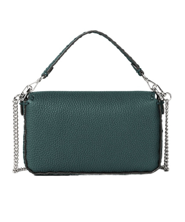Fendi Baguette Mini Shoulder Bag In Green