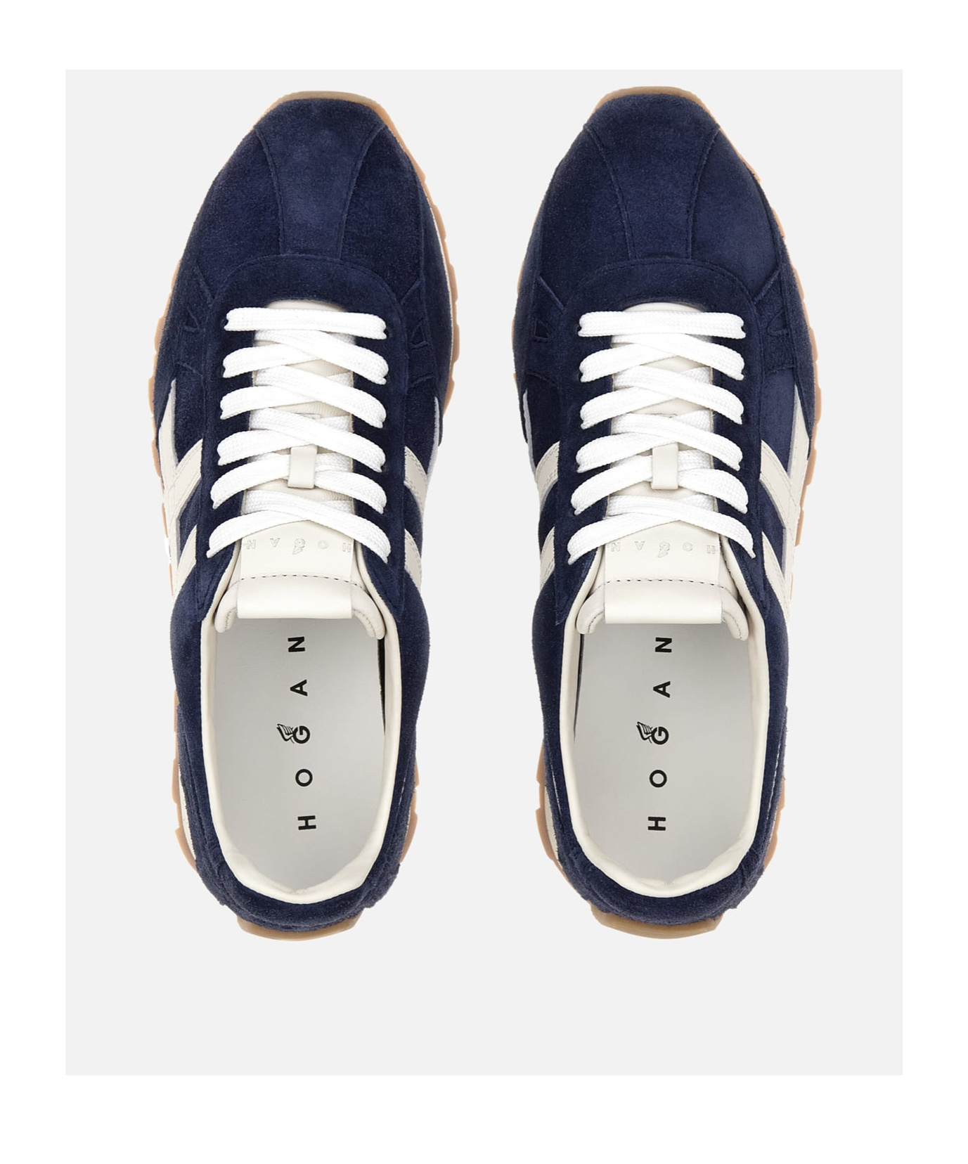 Hogan Laced Sneakers In Multicolor