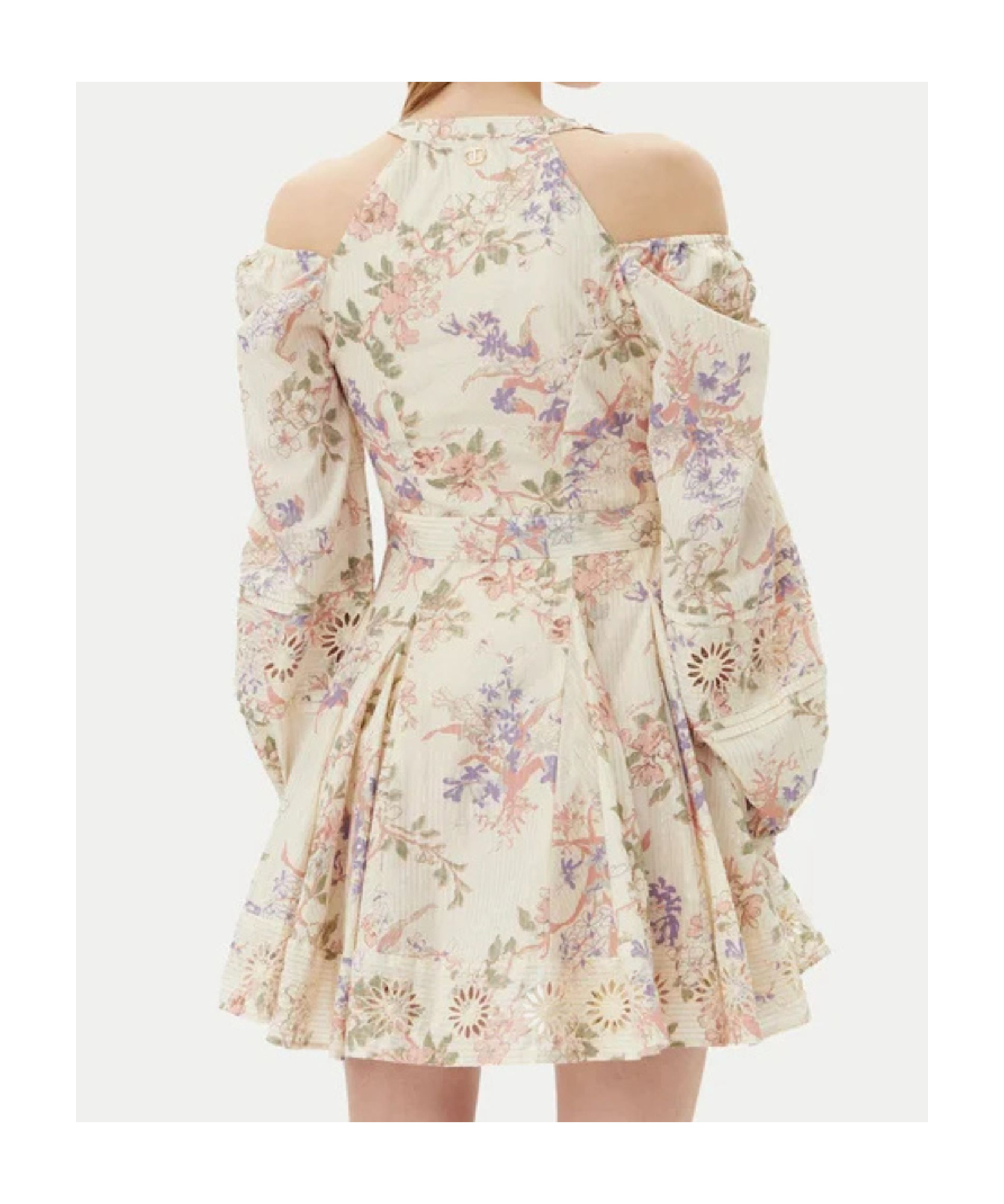 Shop Twinset Floral-print Dress