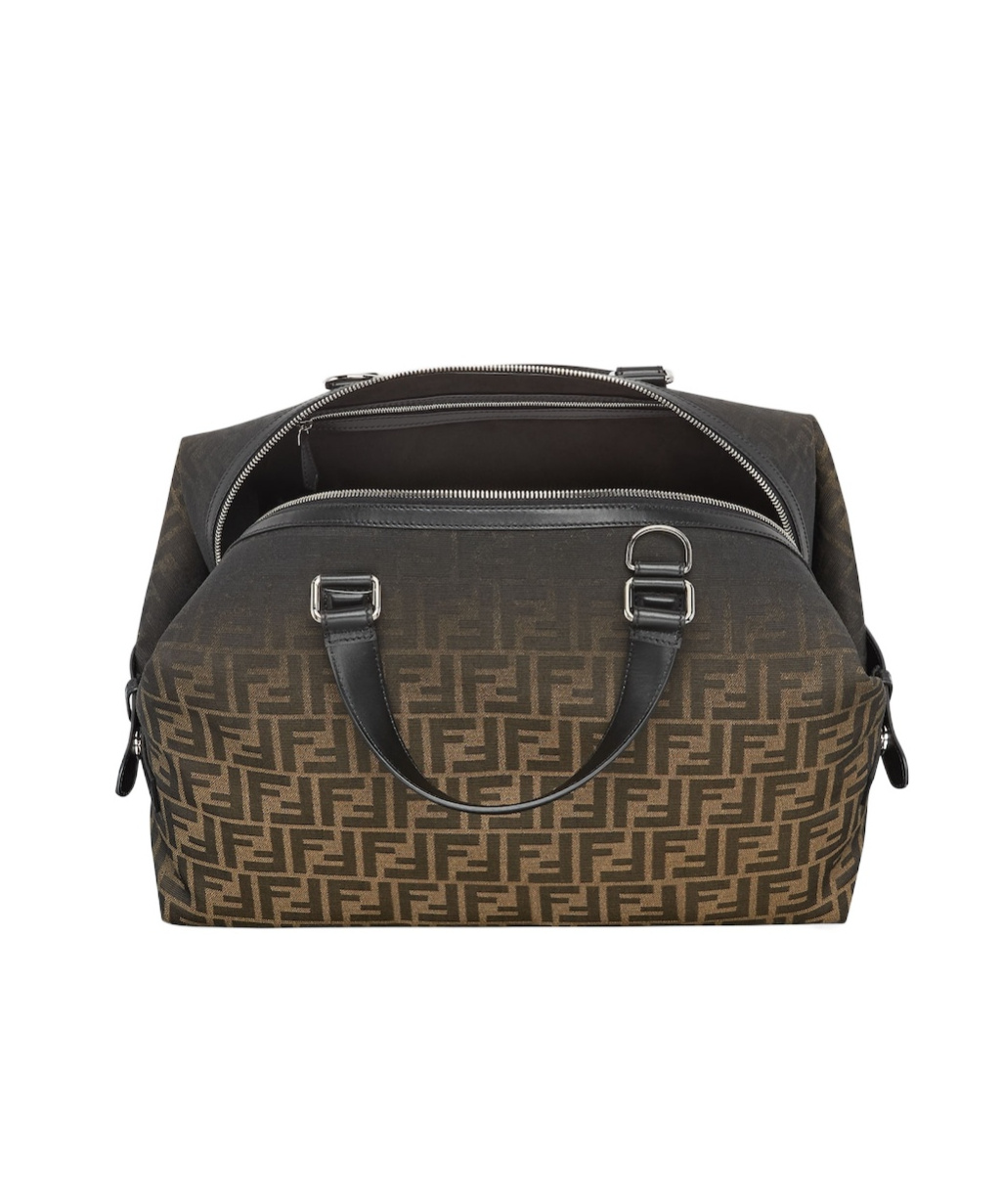 Fendi Siesta Travel Bag In Brown