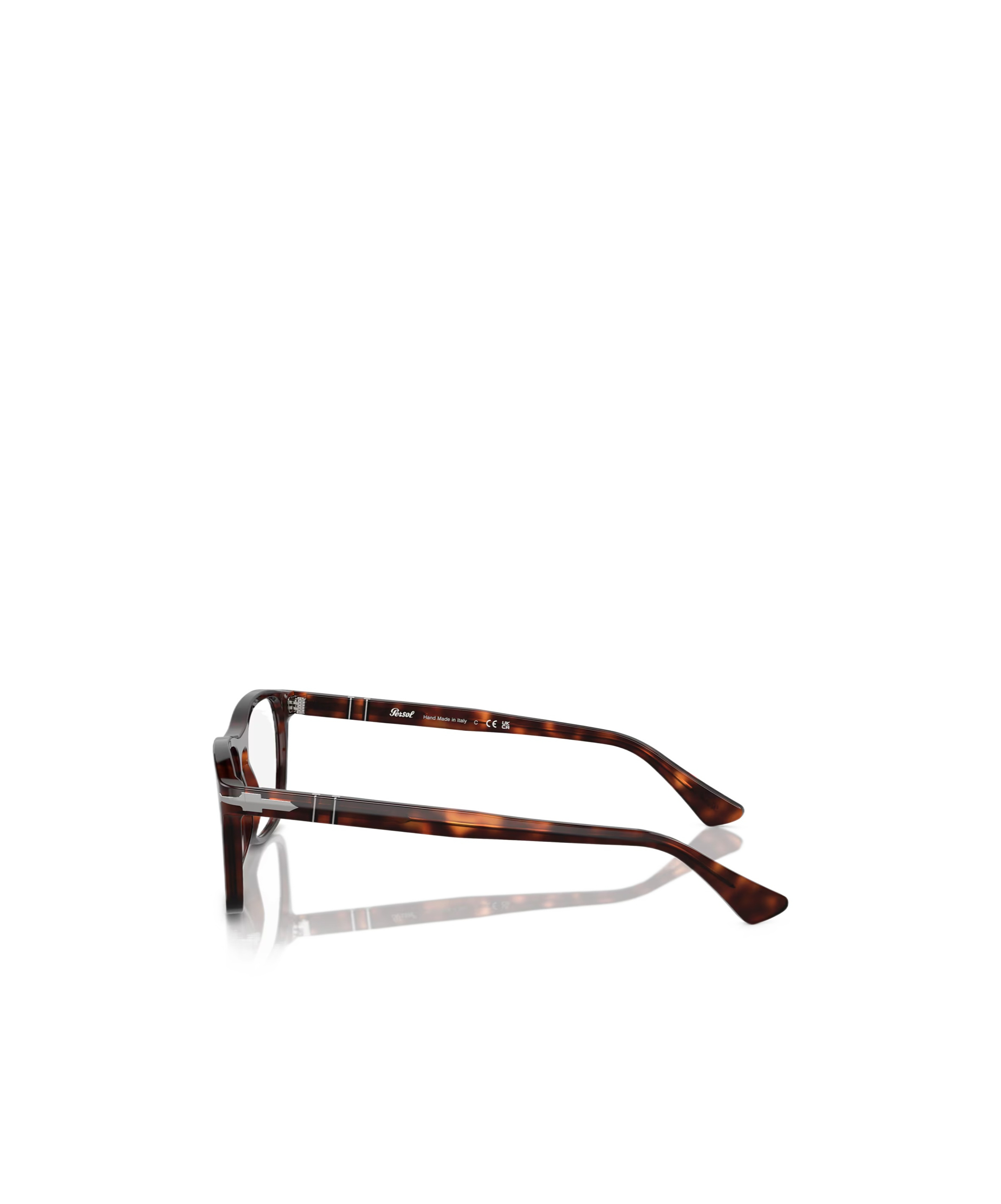 Persol Rectangle-frame Glasses In Brown