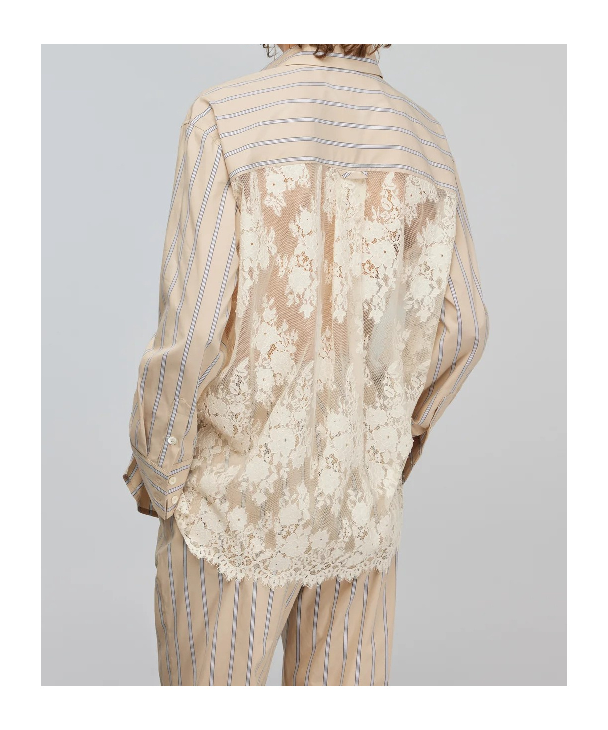 Shop Semicouture Emma Shirt In White