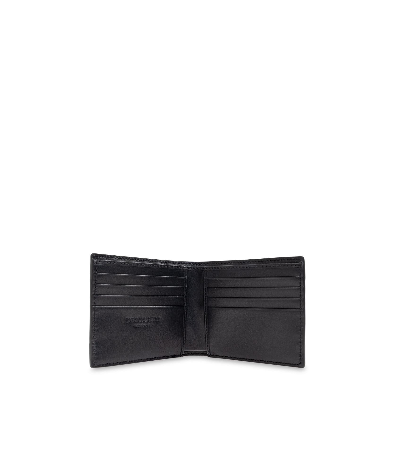 Dsquared2 Logo-print Wallet In Black