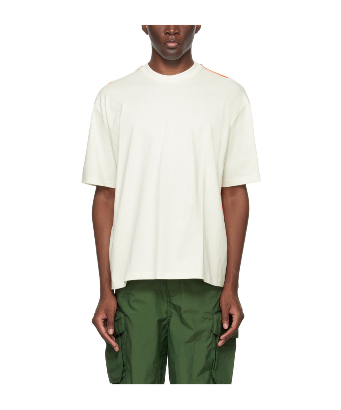 Sunnei Item O-neck Short-sleeved T-shirt In White