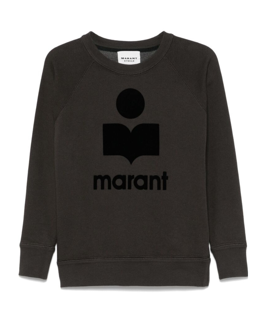 Isabel Marant Étoile Sweatshirt Isabel Marant Etoile Woman Color Charcoal In Black