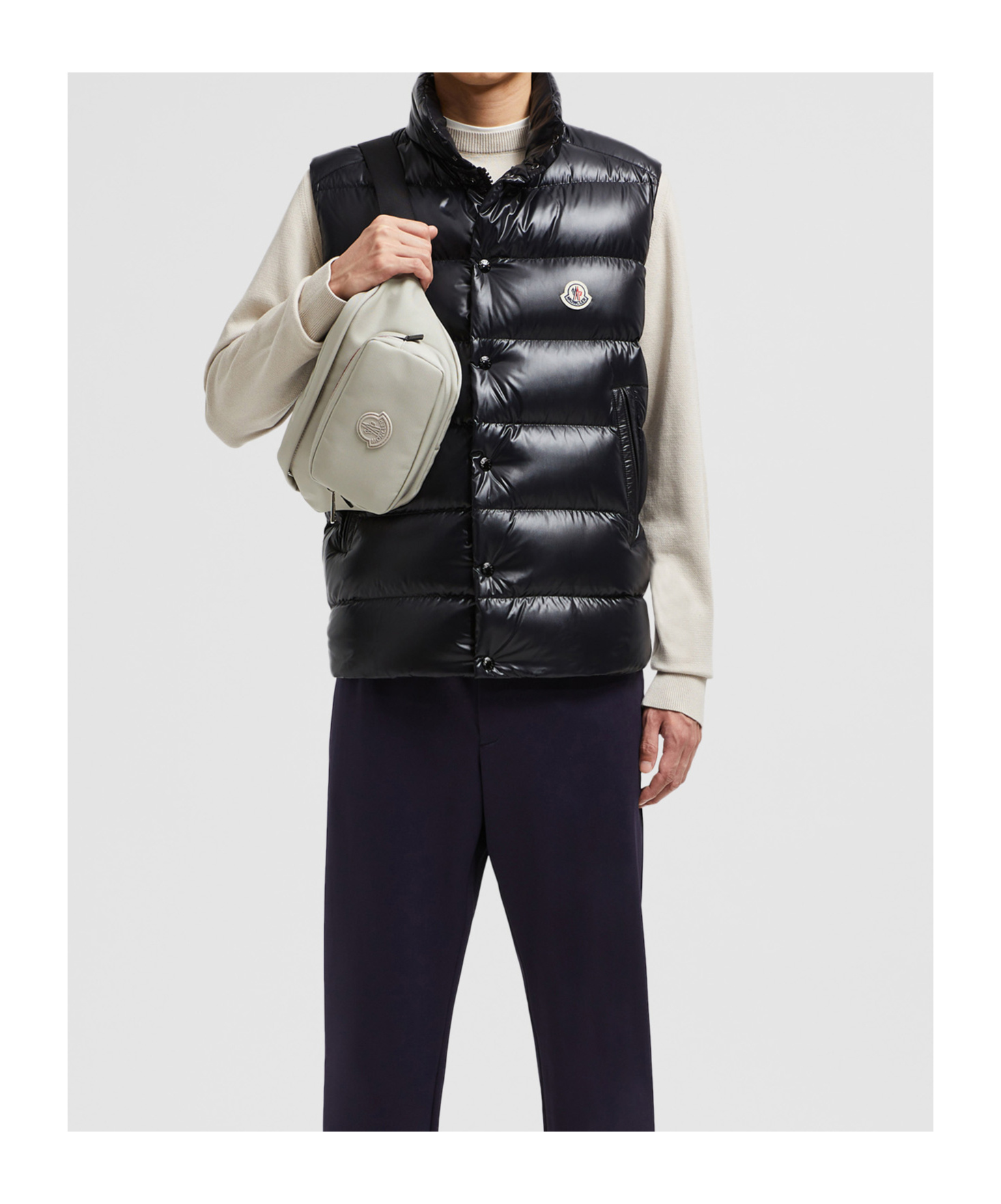 Moncler Tibb Down Gilet In Black