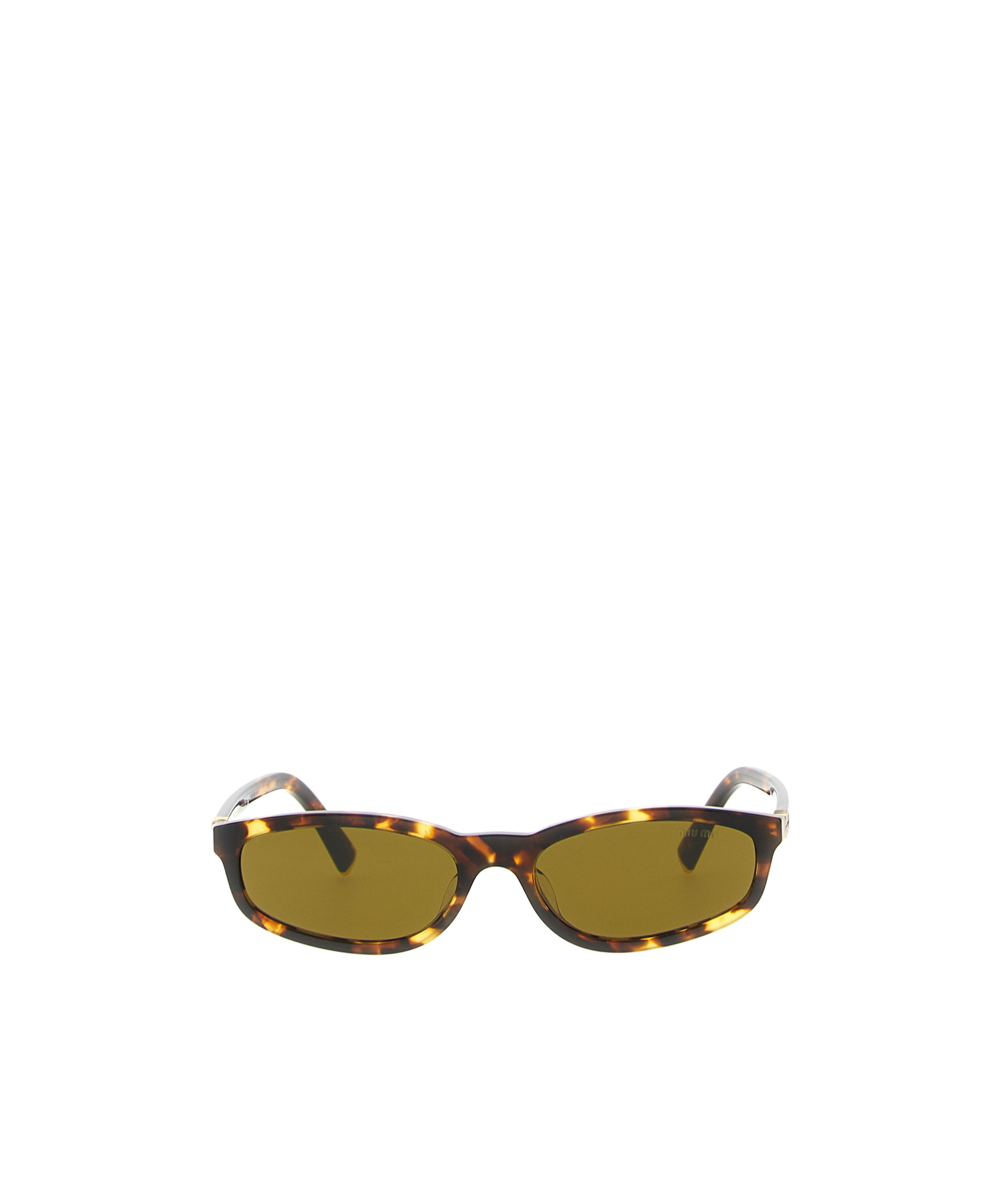 Miu Miu Full Frame Sunglasses In Green