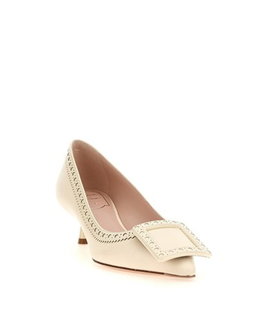Roger Vivier Viv Pumps In The City In Nude