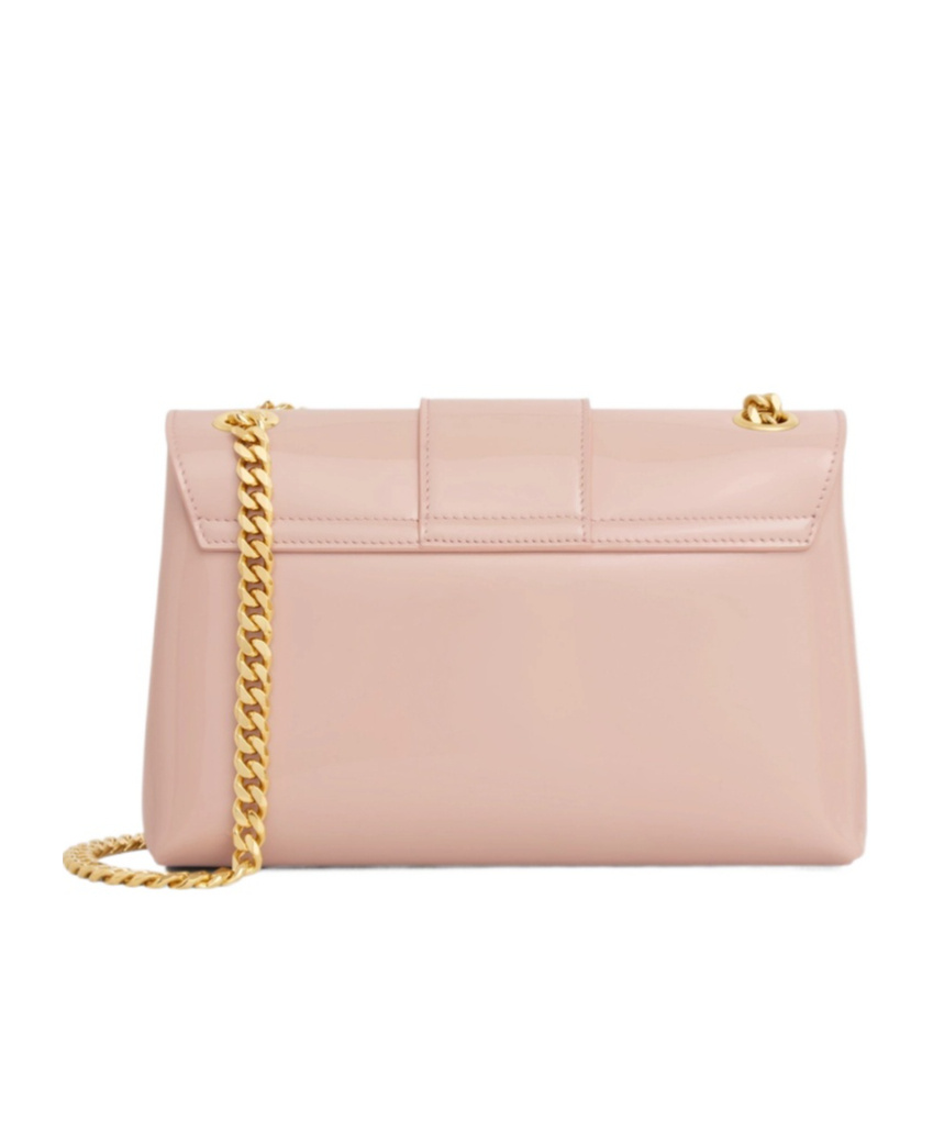 Celine Victoire Clamshell Shoulder Bag In Nude