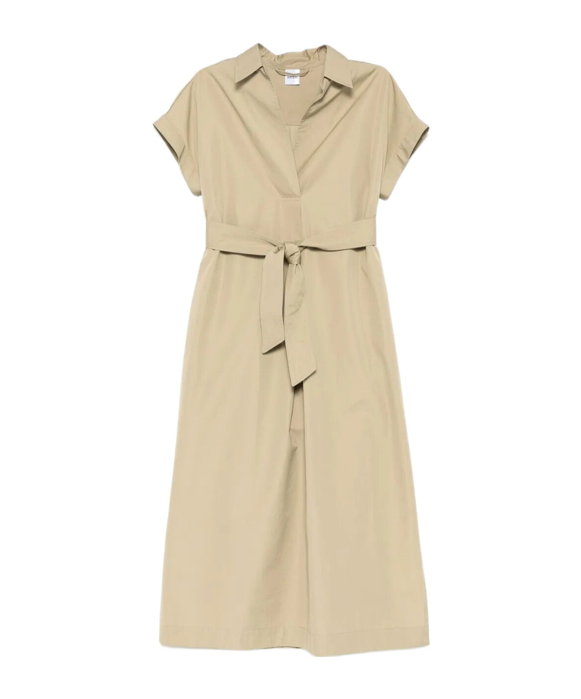 Aspesi Belted Midi Dress
