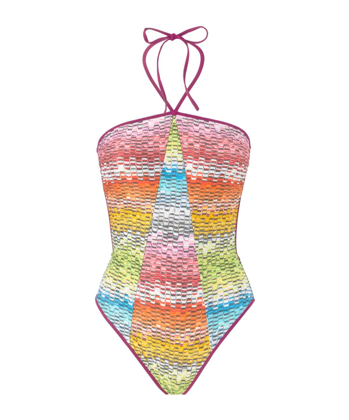 MISSONI REVERSIBLE ONE-PIECE SWIMSUIT WITH PRINT