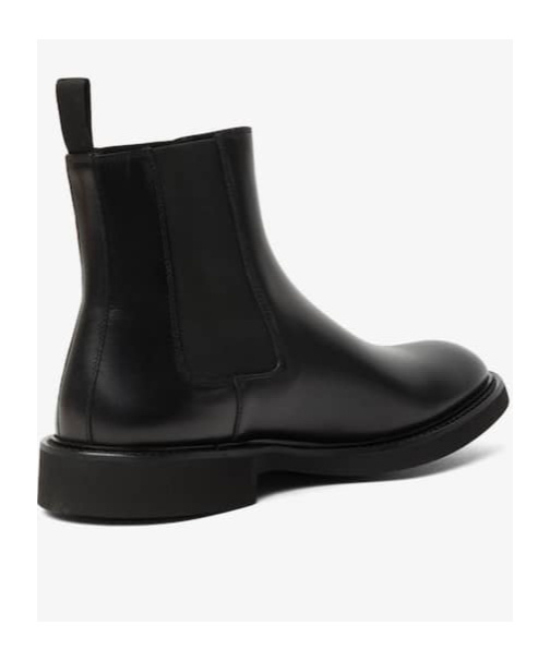 Doucal's Man Ankle Boots Black Size 8.5 Leather In Black