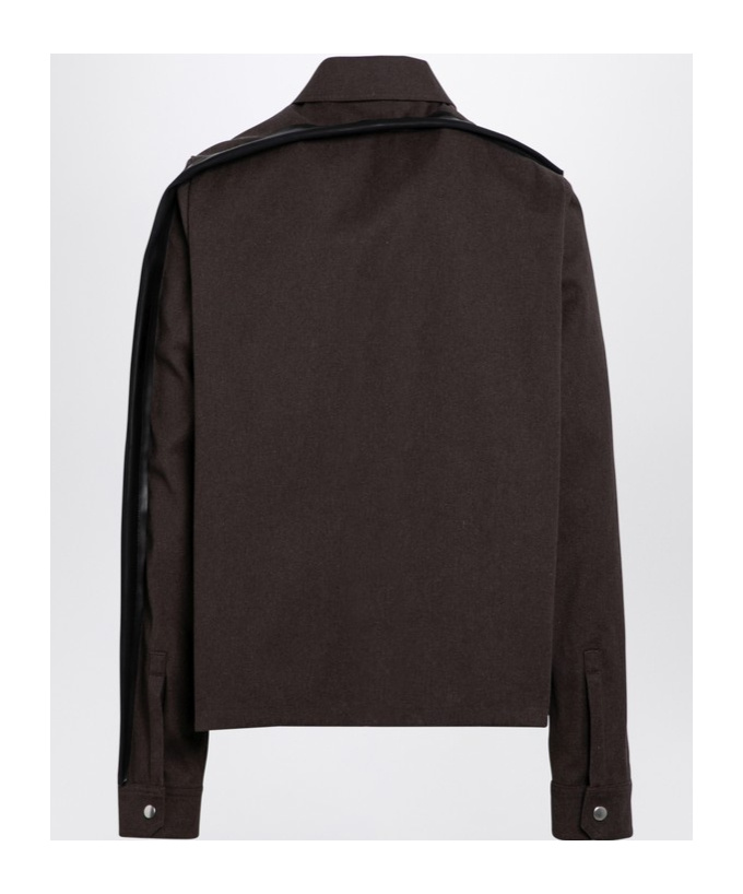 Rick Owens Tour Long-sleeved Overshirt In Black