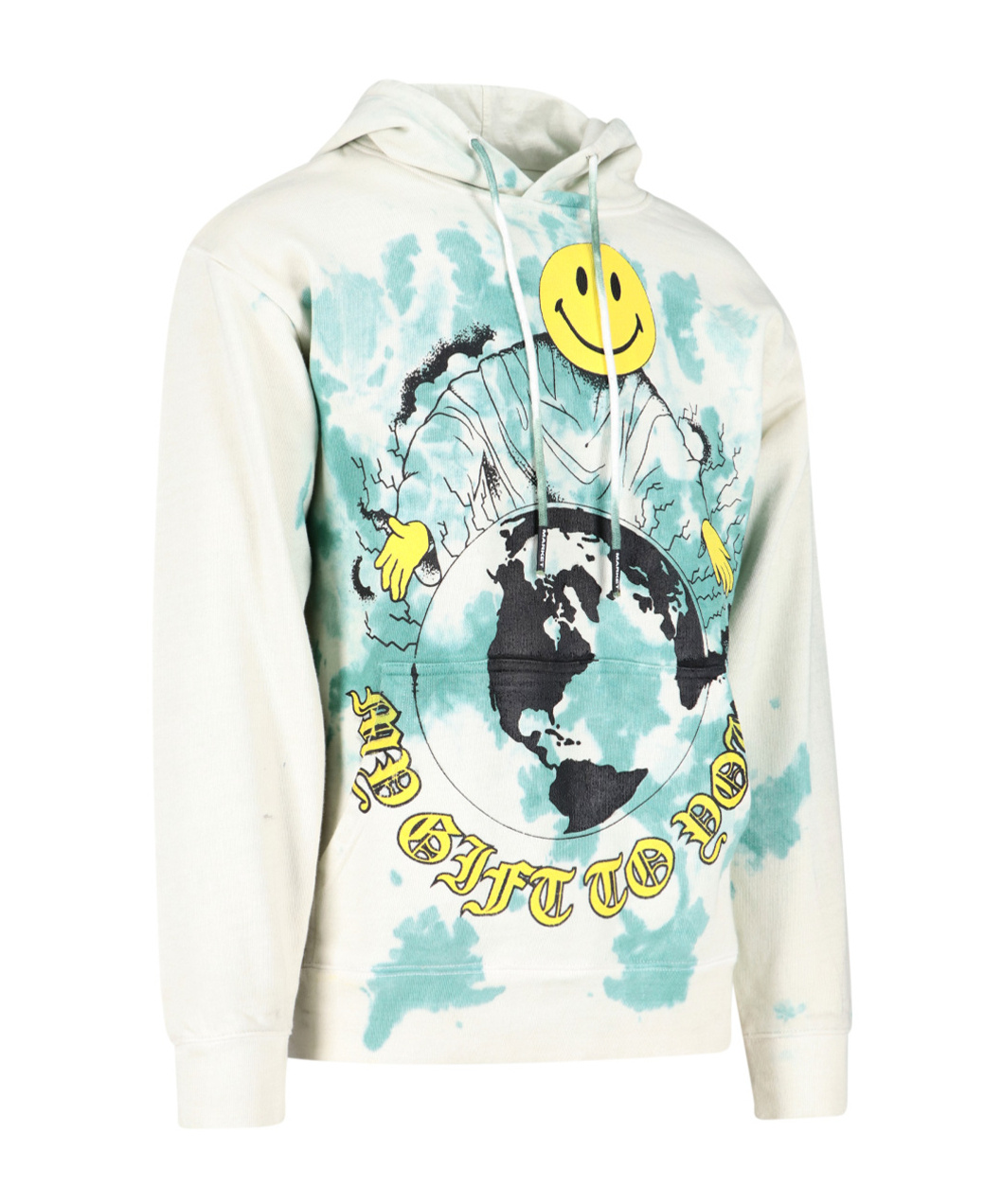 Market Graphic-print Detail Hoodie In White