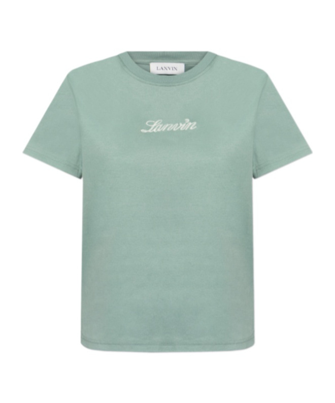 Lanvin Short-sleeved T-shirt In Green