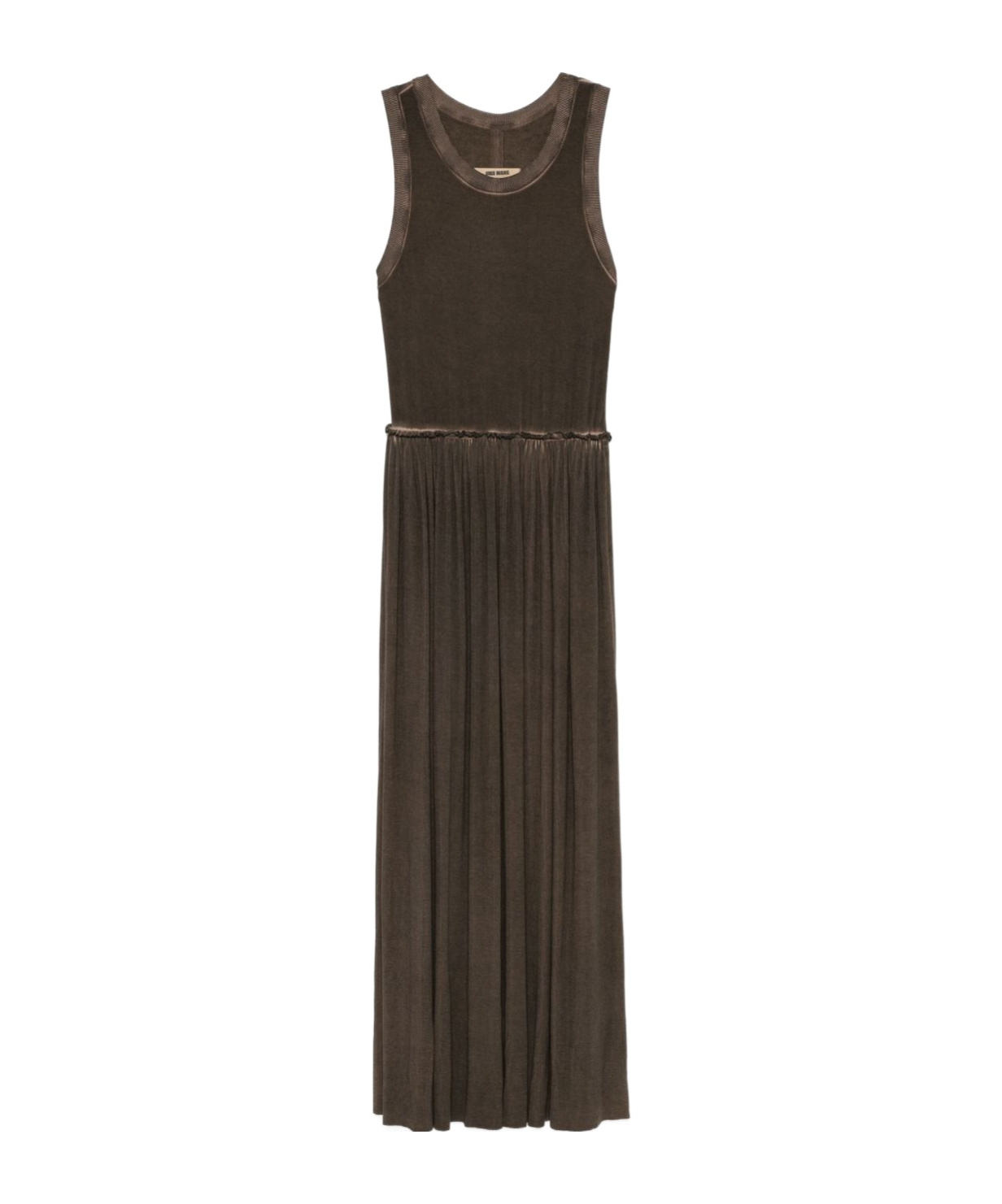 Shop Uma Wang Sleeveless Dress In Black