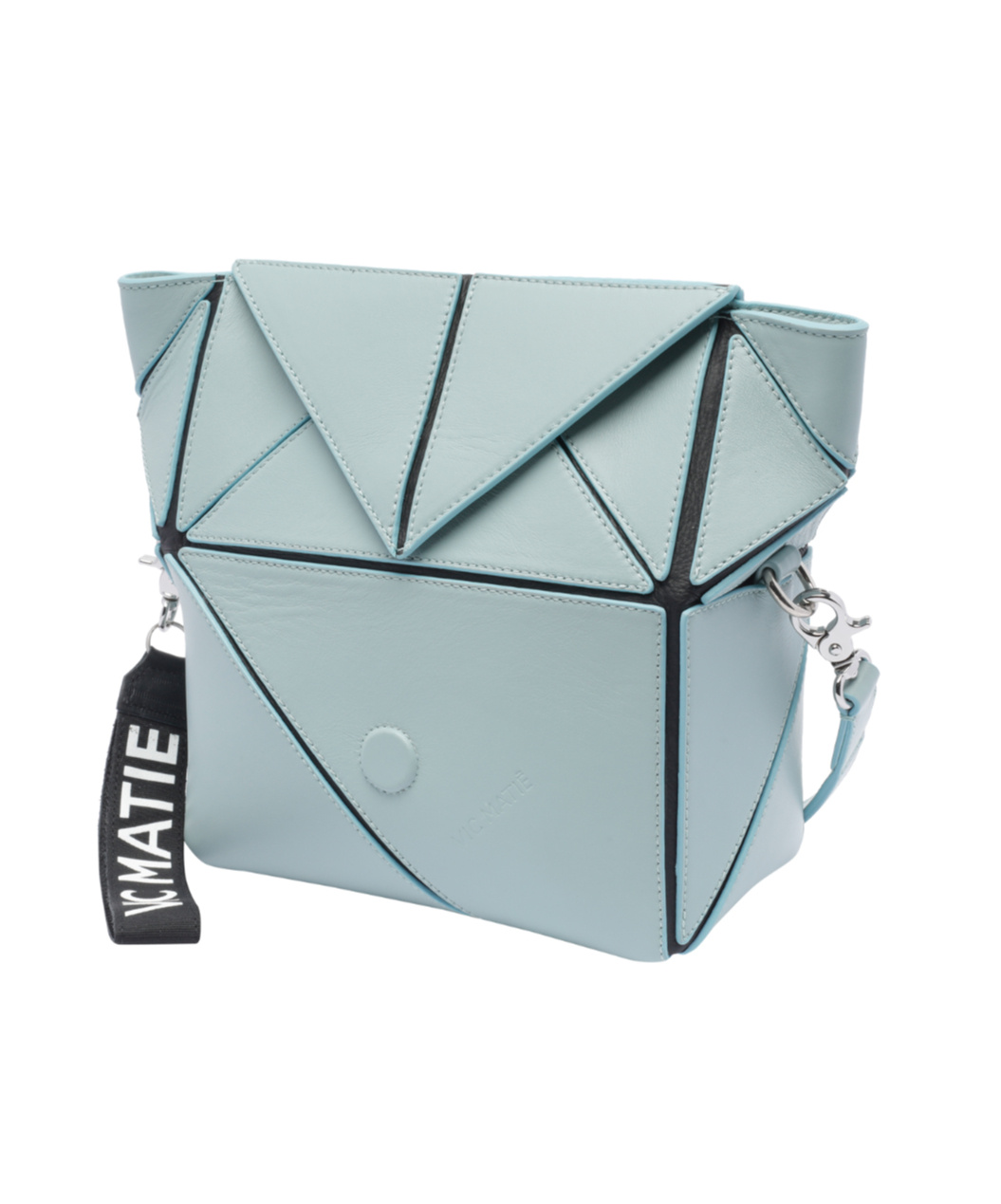 Vic Matie Top Handle Shoulder Bag In Gray