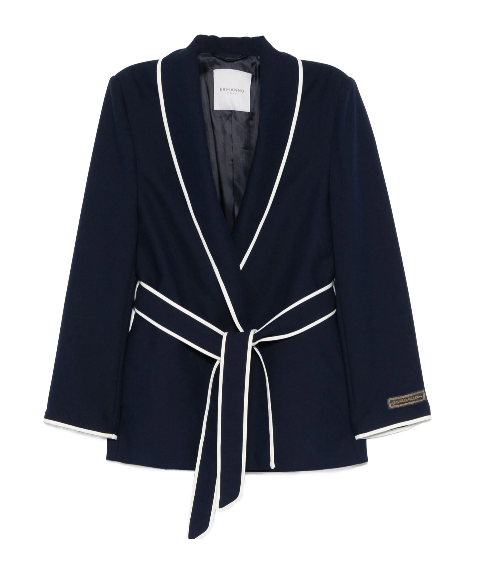 Ermanno Firenze Belted Blazer