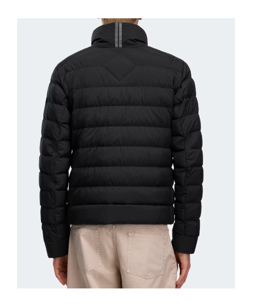 Canada Goose Crofton Quilted Zip-front Jacket In Black