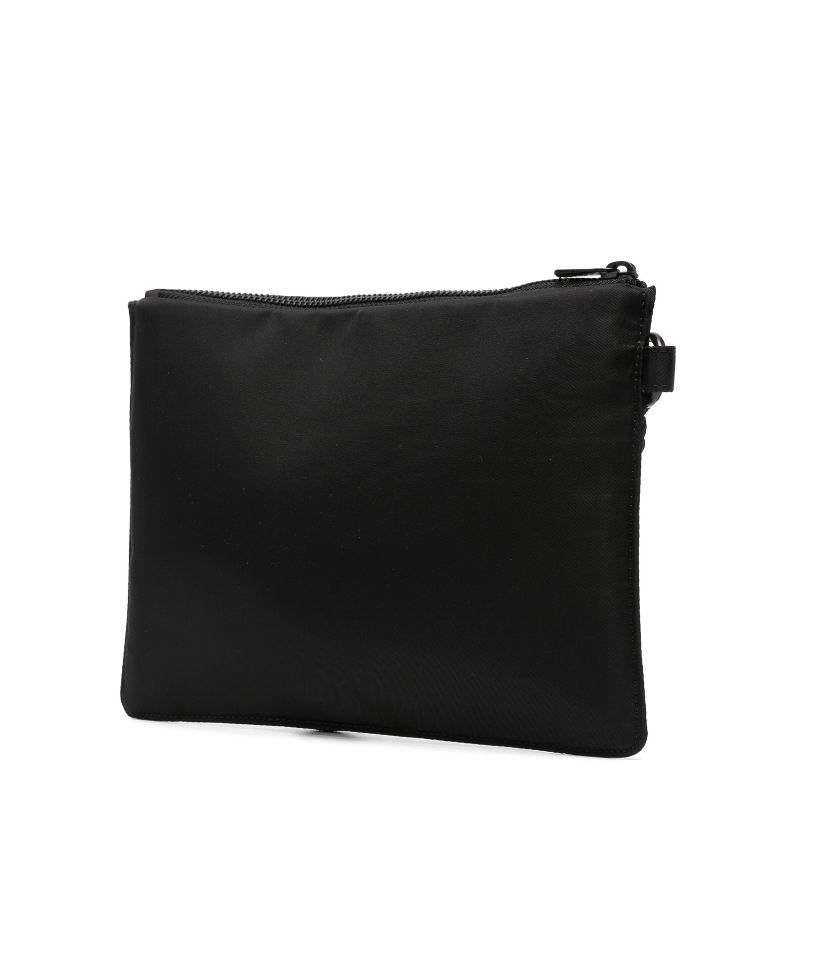 Y-3 Logo-embellished Clutch Bag In Black