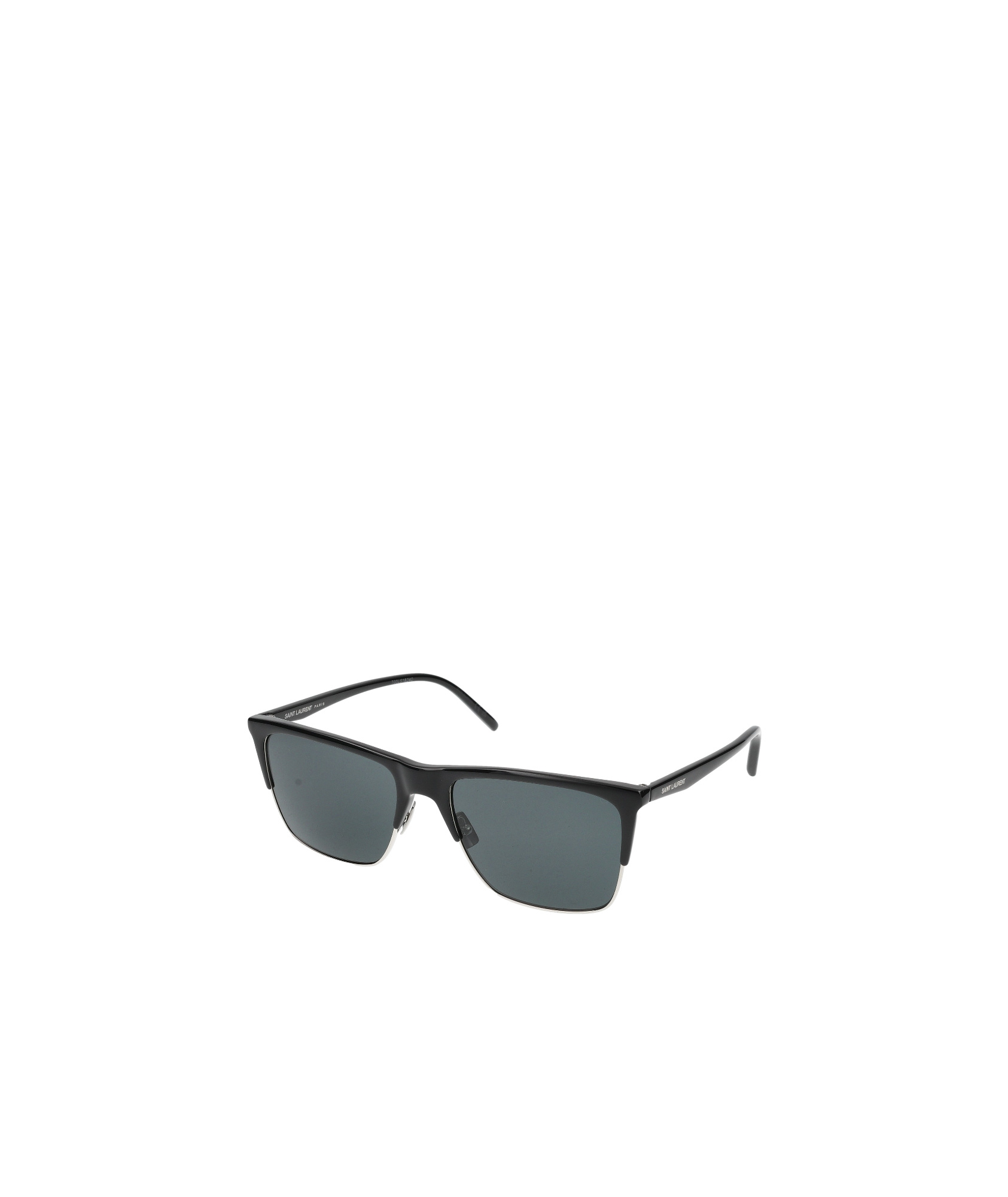 Saint Laurent Eyewear Rectangle-frame Sunglasses In Green