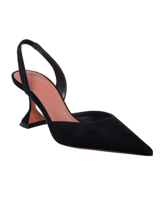 AMINA MUADDI POINTED HIGH-HEELED SANDALS 