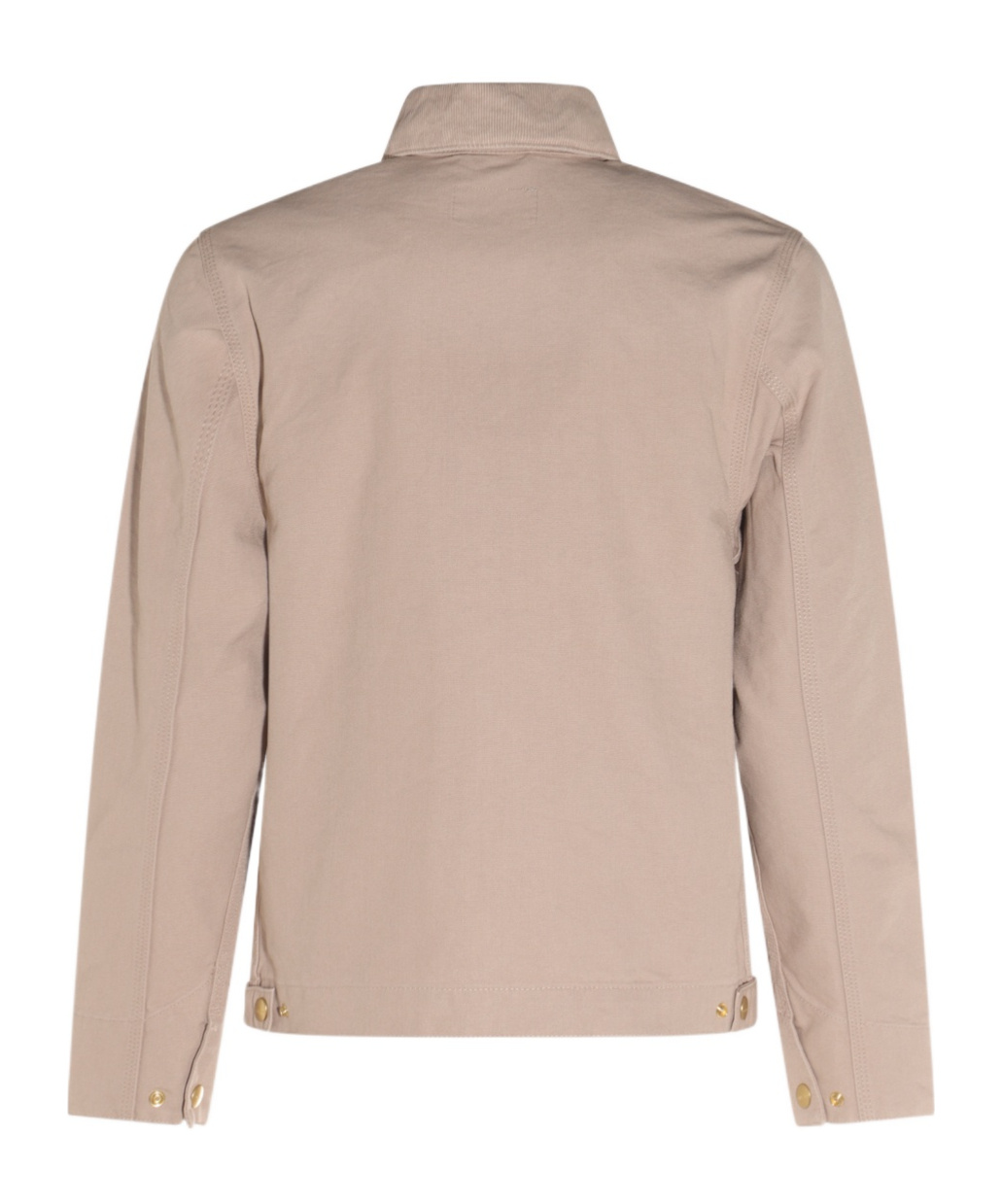 Carhartt Long Sleeve Zip-up Jacket In Nude