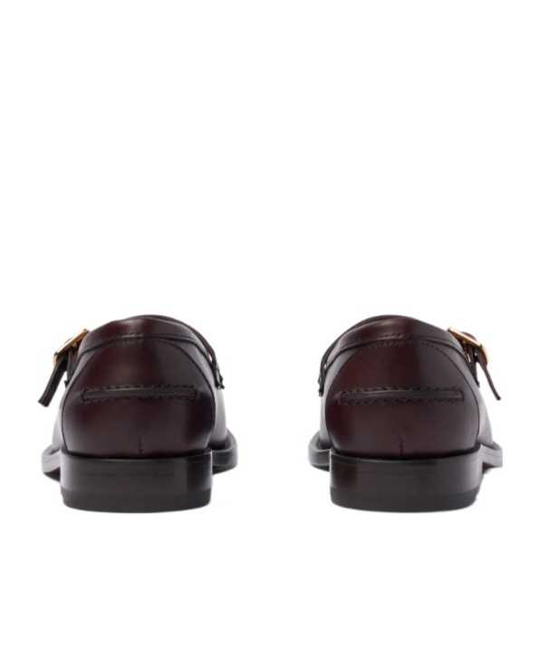 Scarosso Minni Buckle Fastened Flat Shoes In Multi