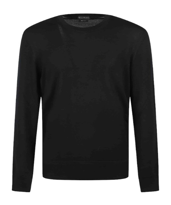 Tom Ford Long-sleeved Sweater In Black