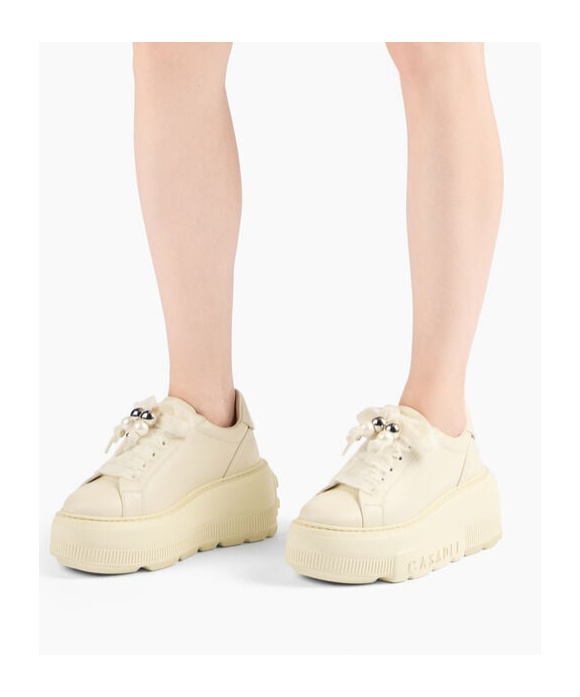 Casadei Nexus Sneakers In Neutral