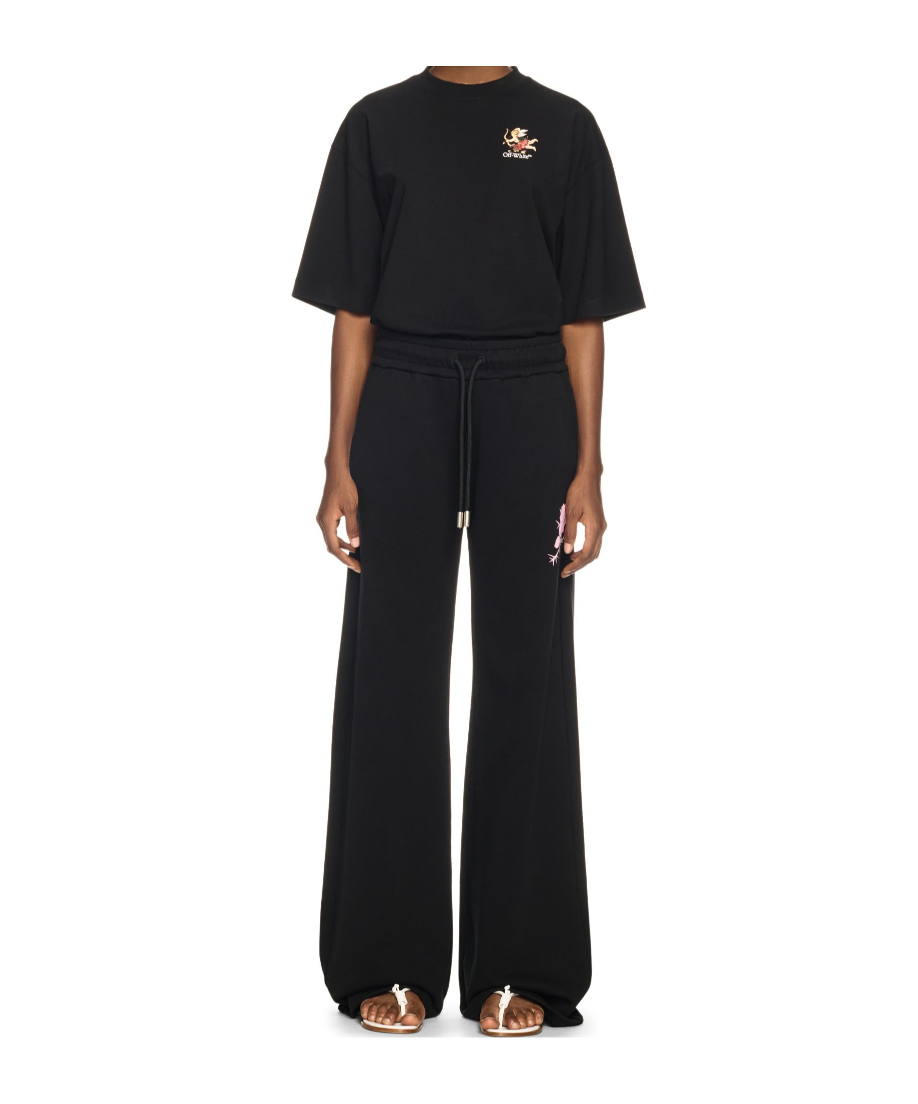 Off-white Bookish T-shirt In Black
