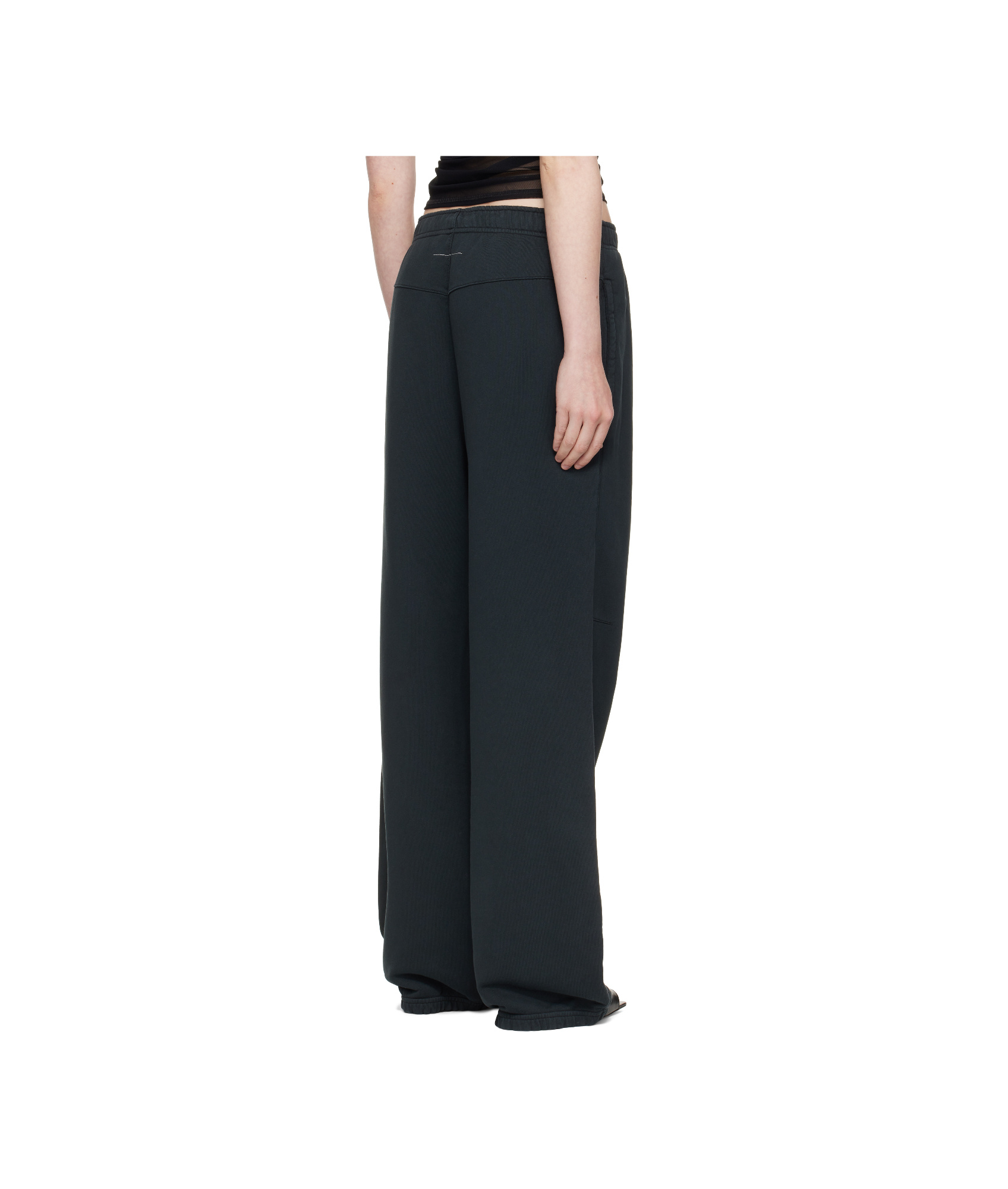 Shop Mm6 Maison Margiela Numbers-motif Track Pants