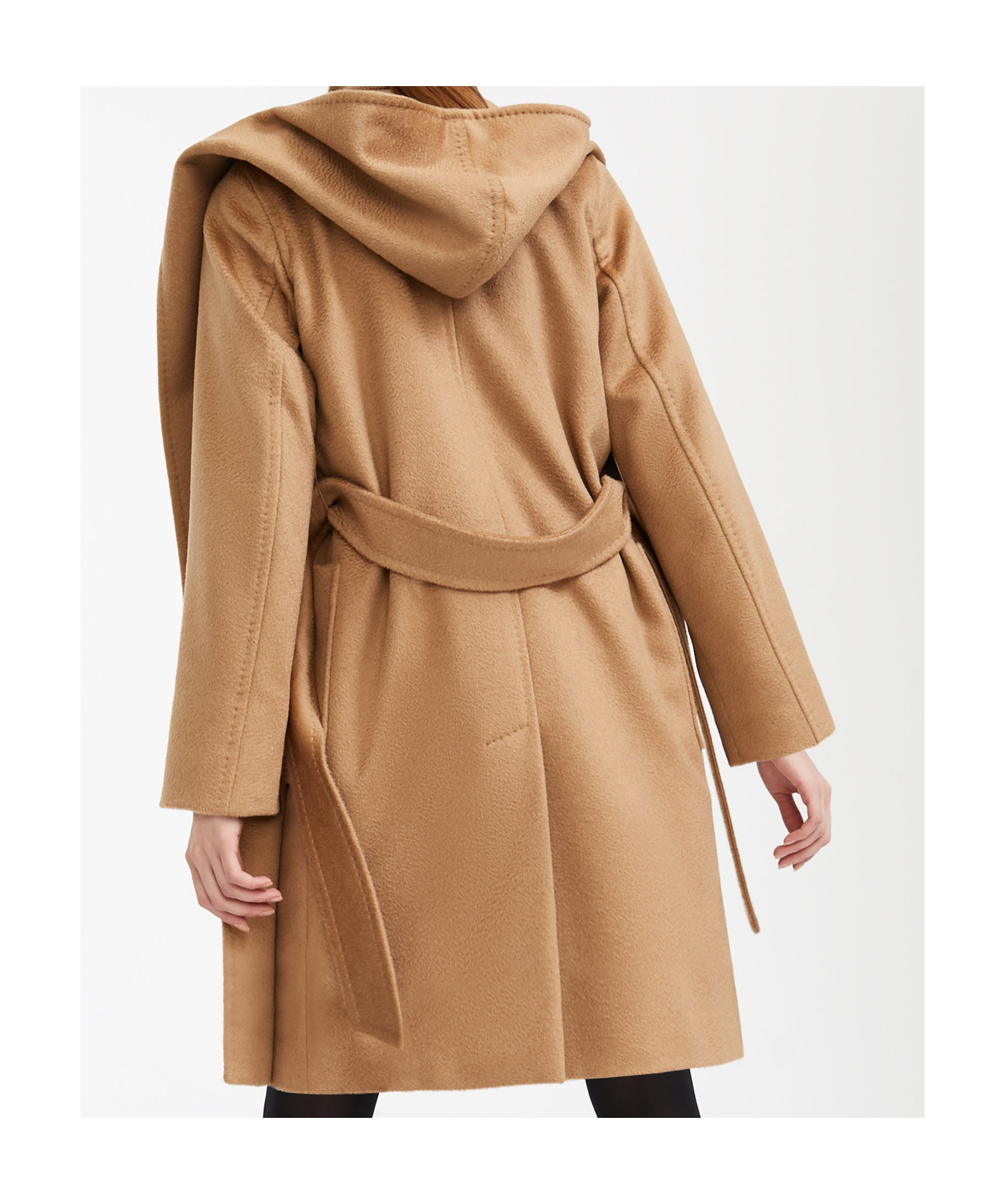 Max Mara Maxmara Teddy Bear Icon Coat Camel In Nude