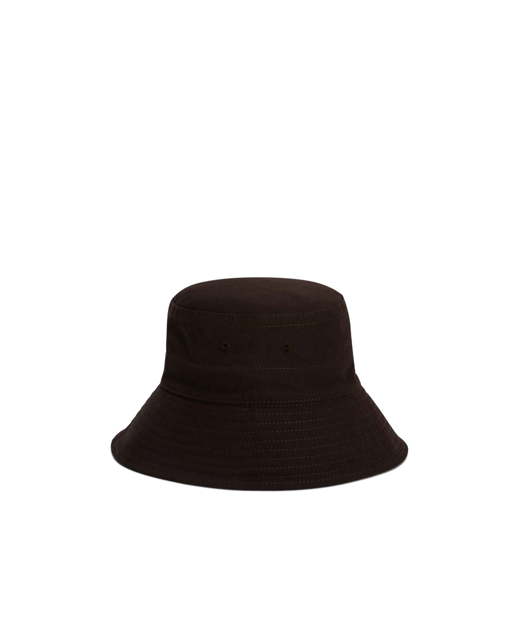 Jil Sander Logo Bucket Hat In Black