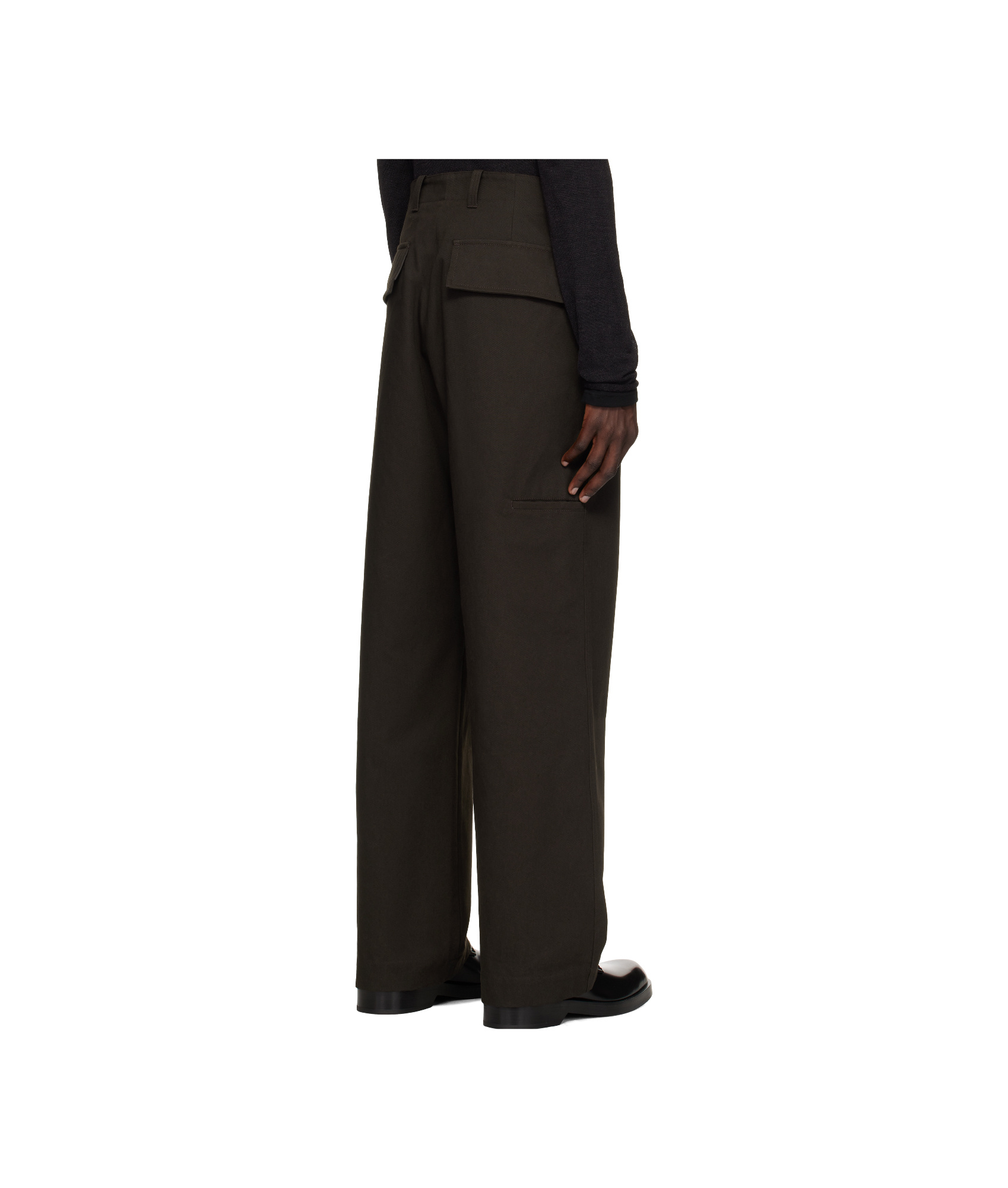 Jil Sander Straight-leg Trousers In Black