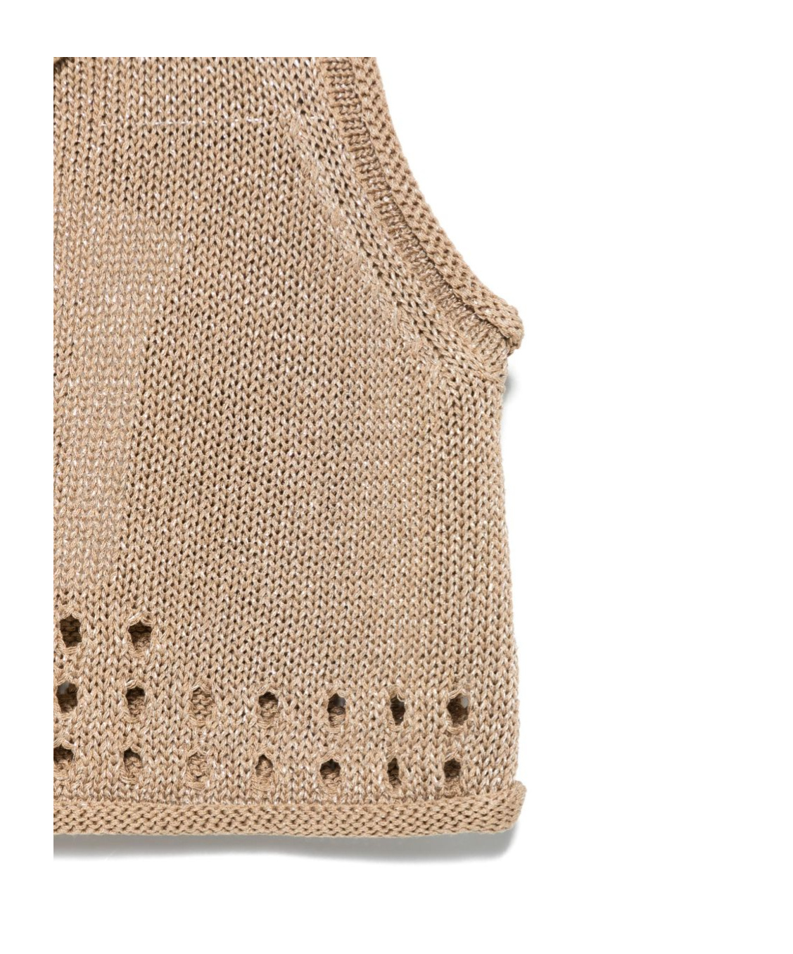 TWINSET LUREX-KNIT TOP