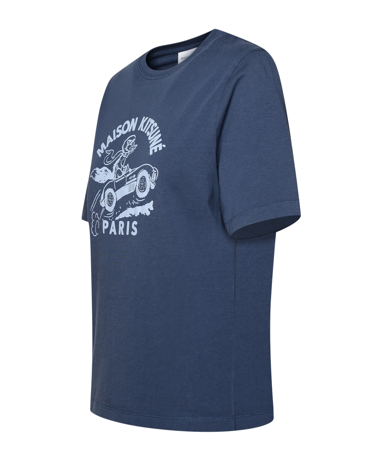 MAISON KITSUNÉ RACING FOX COTTON T-SHIRT