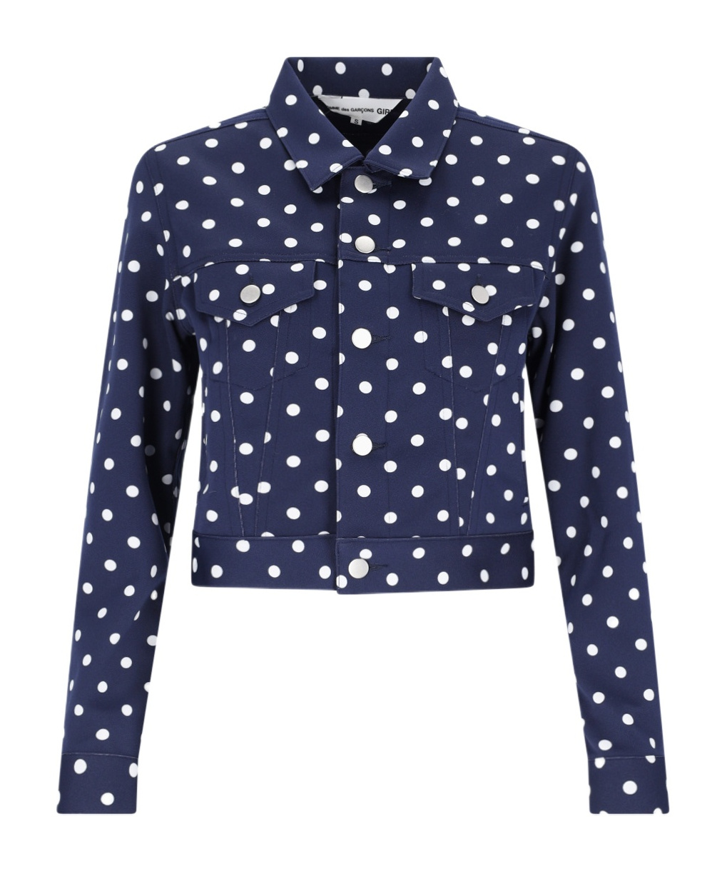 COMME DES GARÇONS COMME DES GARÇONS GIRL LONG SLEEVED CROPPED JACKET