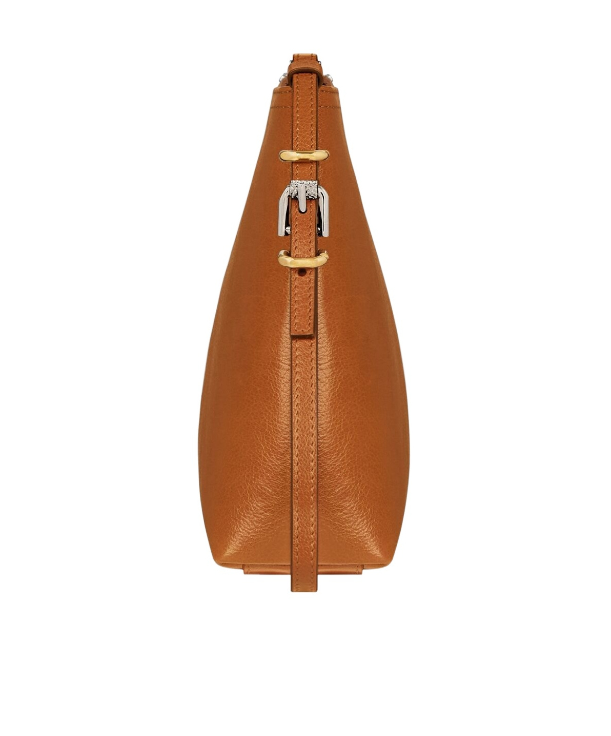 Shop Givenchy Voyou Pouch In Leather In Brown