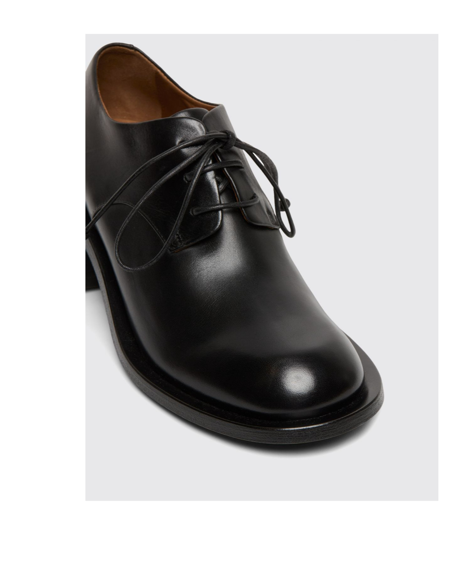 Marsèll 60mm Block-heel Lace-up Shpes In Black