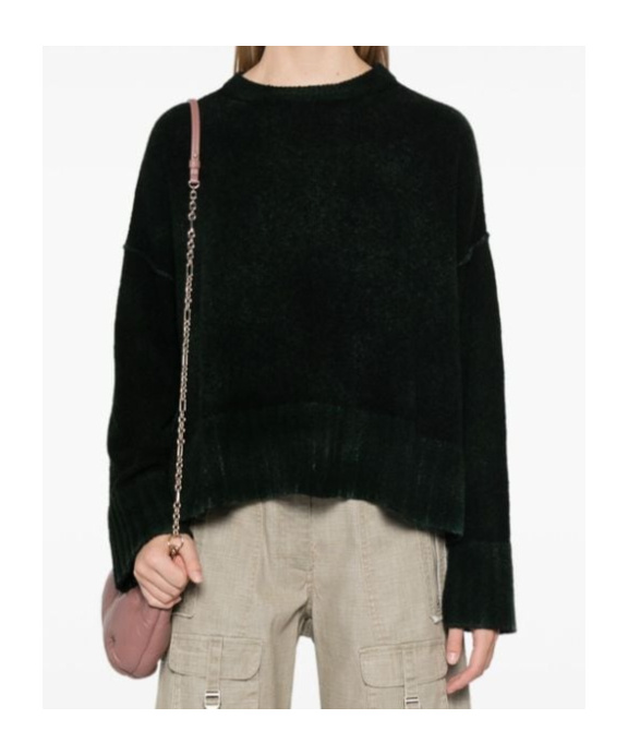 Avant Toi Long-sleeved Sweater In Black