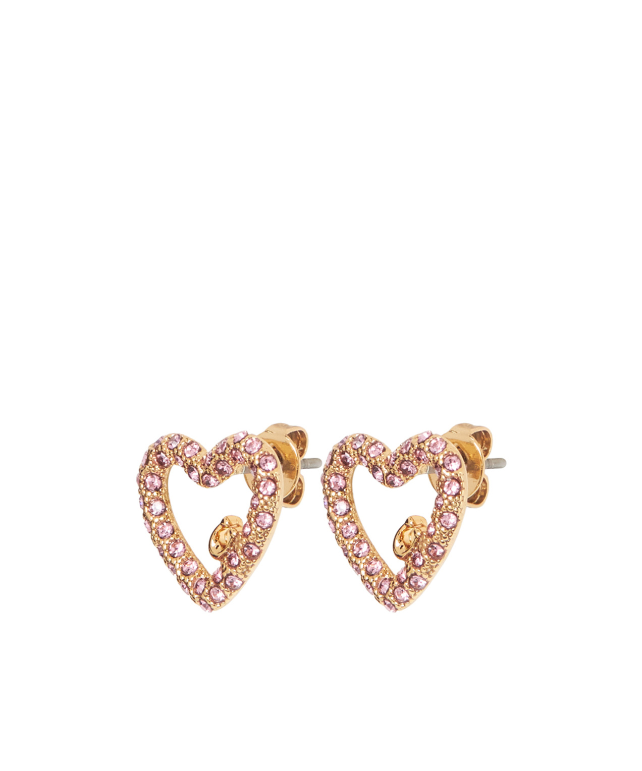 COACH HEART-SHAPED EARRINGS